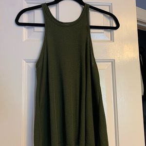 Free people green top
